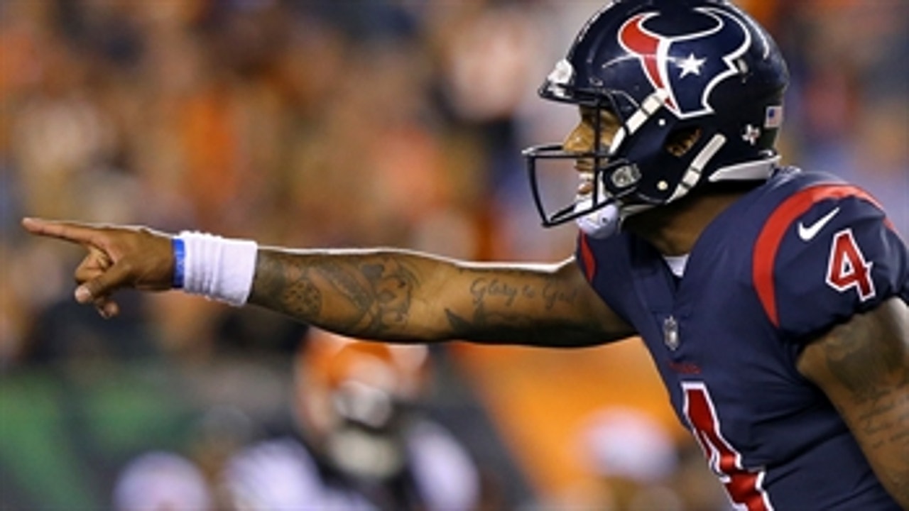 Cris Carter on Patriots - Texans match-up: 'Deshaun Watson has magic in him'