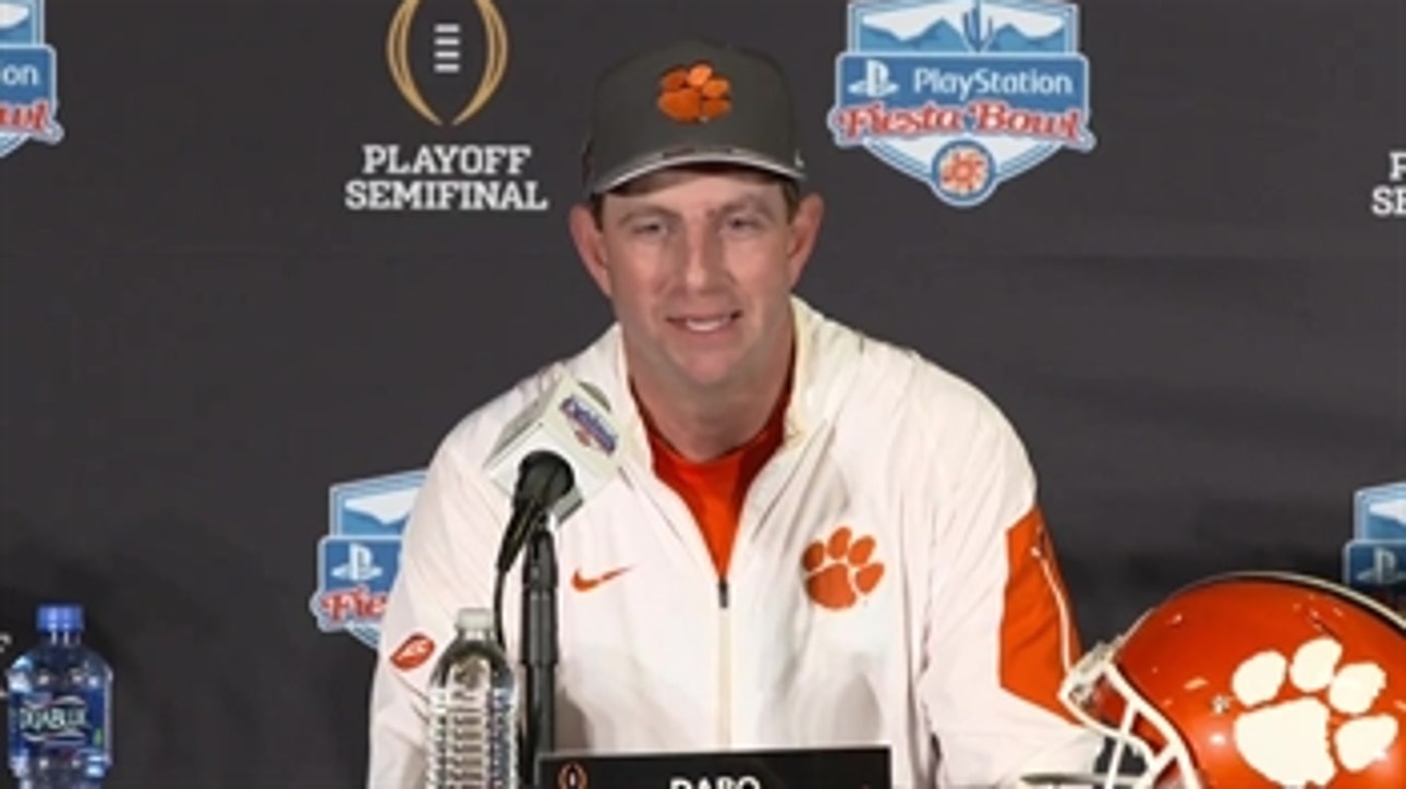 Dabo Swinney reacts to Fiesta Bowl shutout win vs. Ohio State