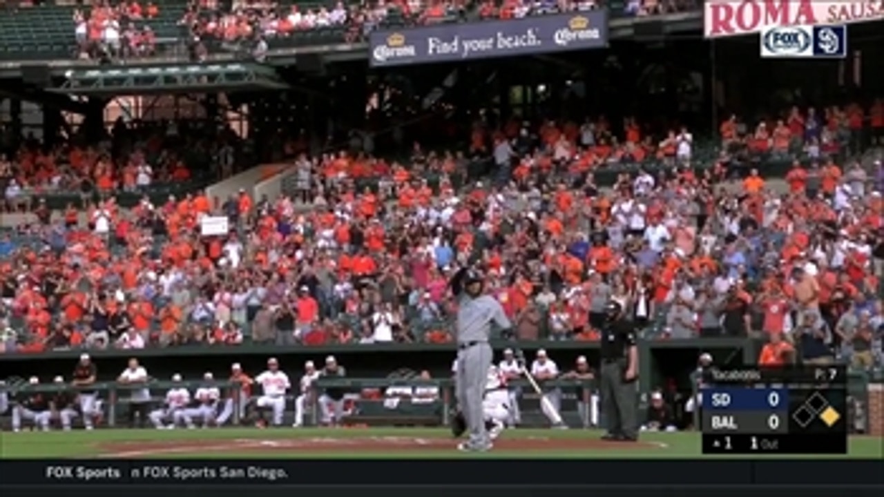 WATCH: Orioles fans welcome back Manny Machado with standing ovation