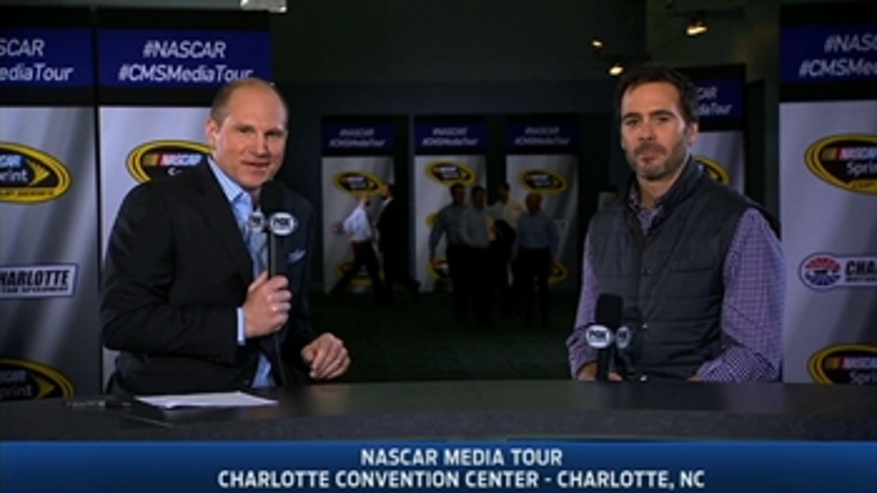 Jimmie Johnson - NASCAR Media Tour