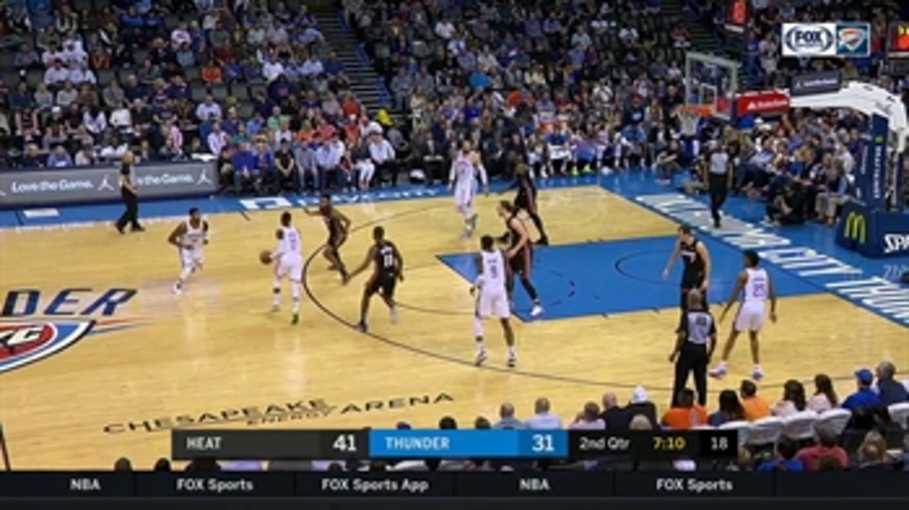 HIGHLIGHTS: Dennis Schroder Knocks it down from Downtown