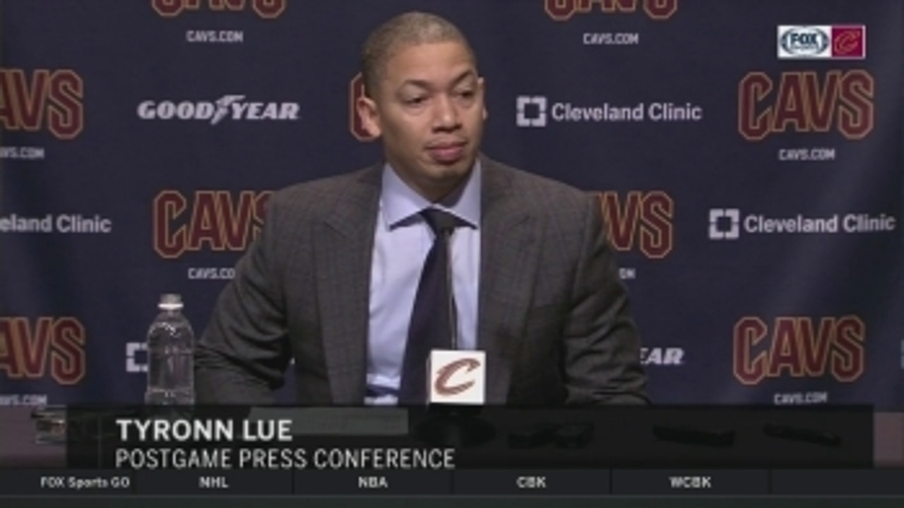 Ty Lue on the 'fine line' and 'give-and-take' of coaching the Cavs