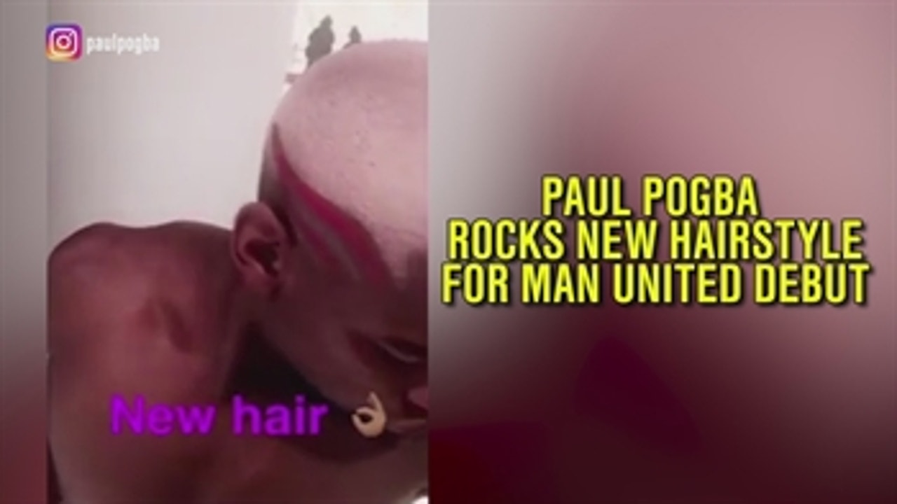 Paul Pogba reveals his new haircut