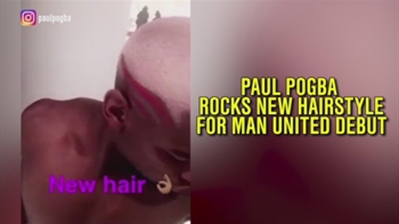 Paul Pogba reveals his new haircut