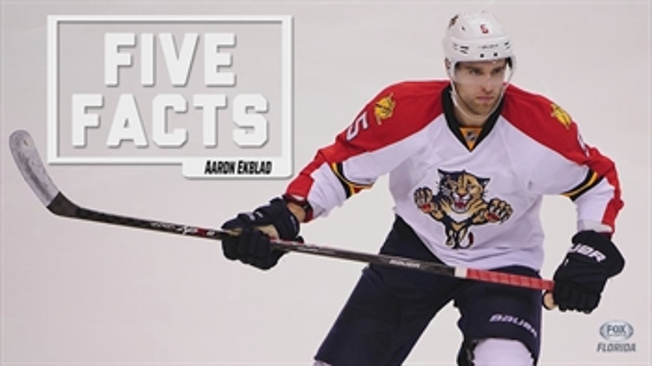 Five Facts: Florida Panthers' Aaron Ekblad