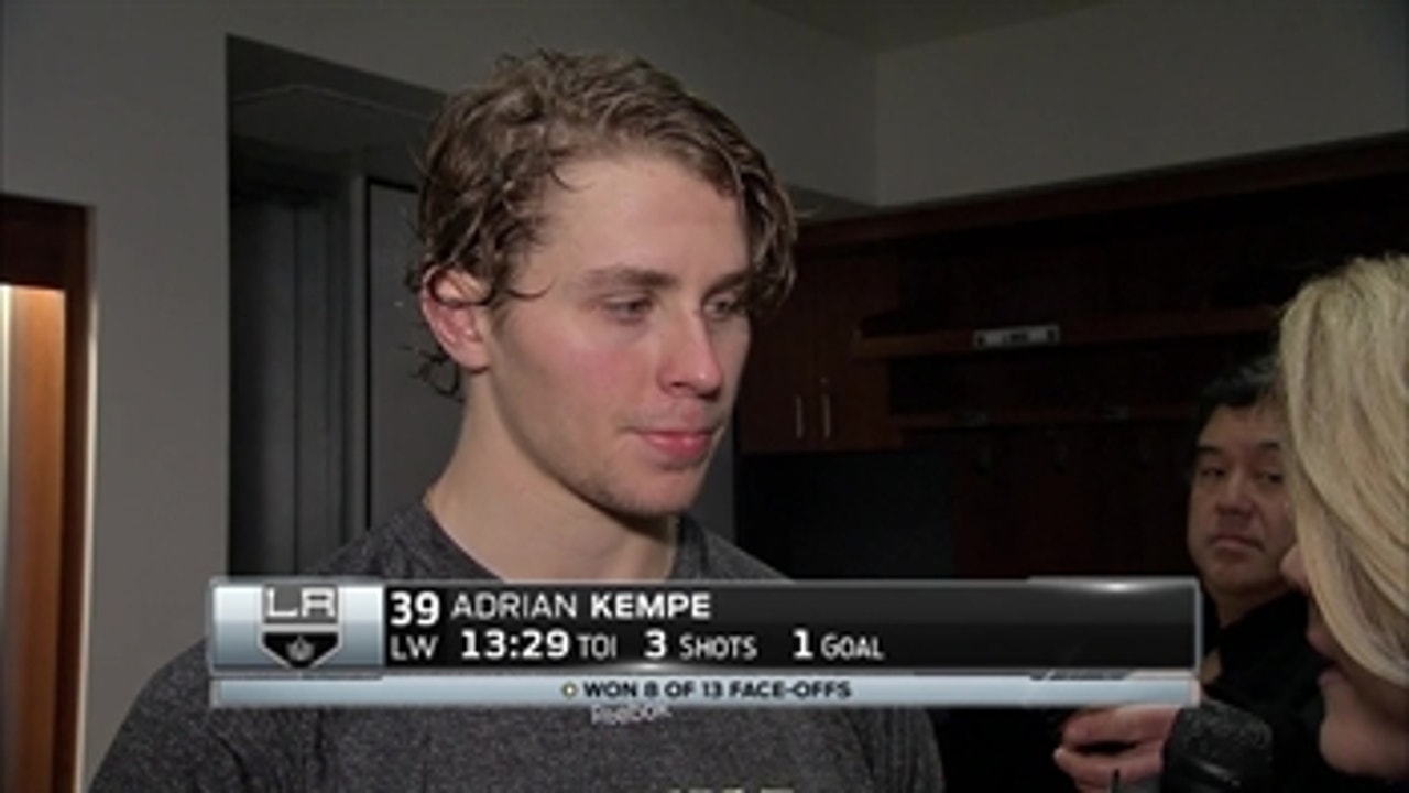Second goal for Adrian Kempe this season