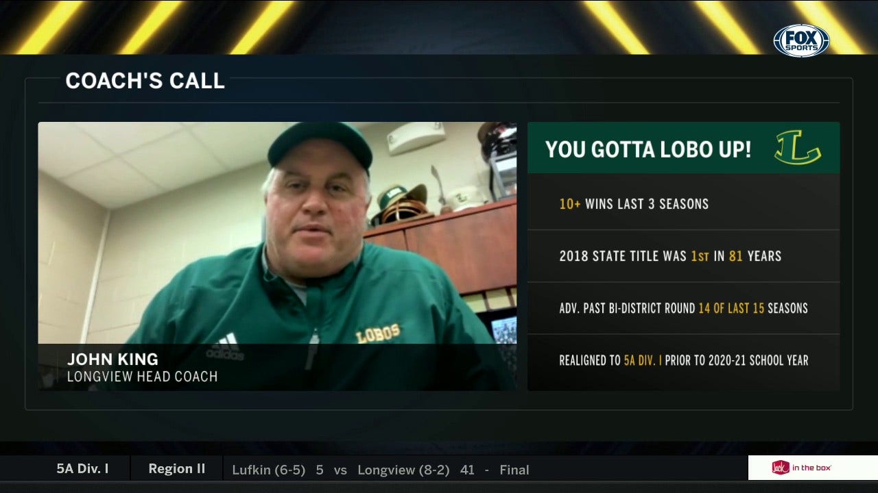Longview Coach's Call with John King | High School Scoreboard Live