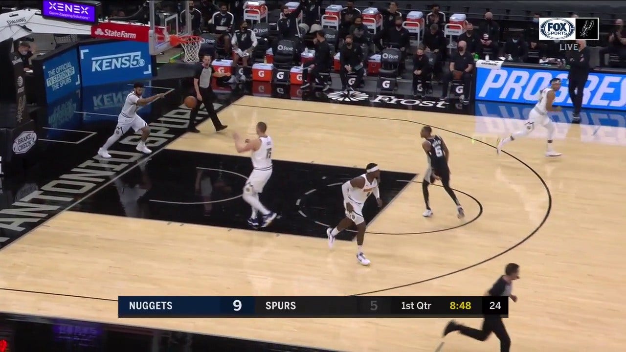 HIGHLIGHTS: Lonnie Walker hits from the Outside