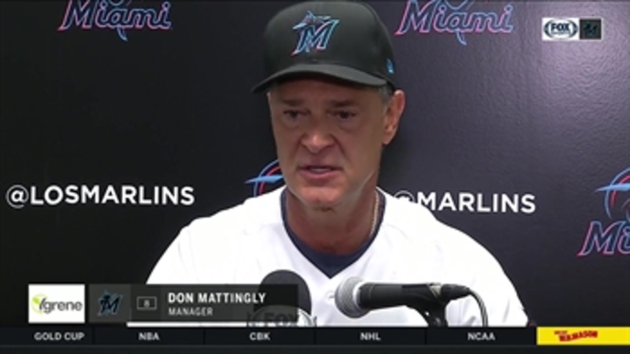 Don Mattingly credits Zac Gallen for 8 strikeout performance, details final innings in tough loss