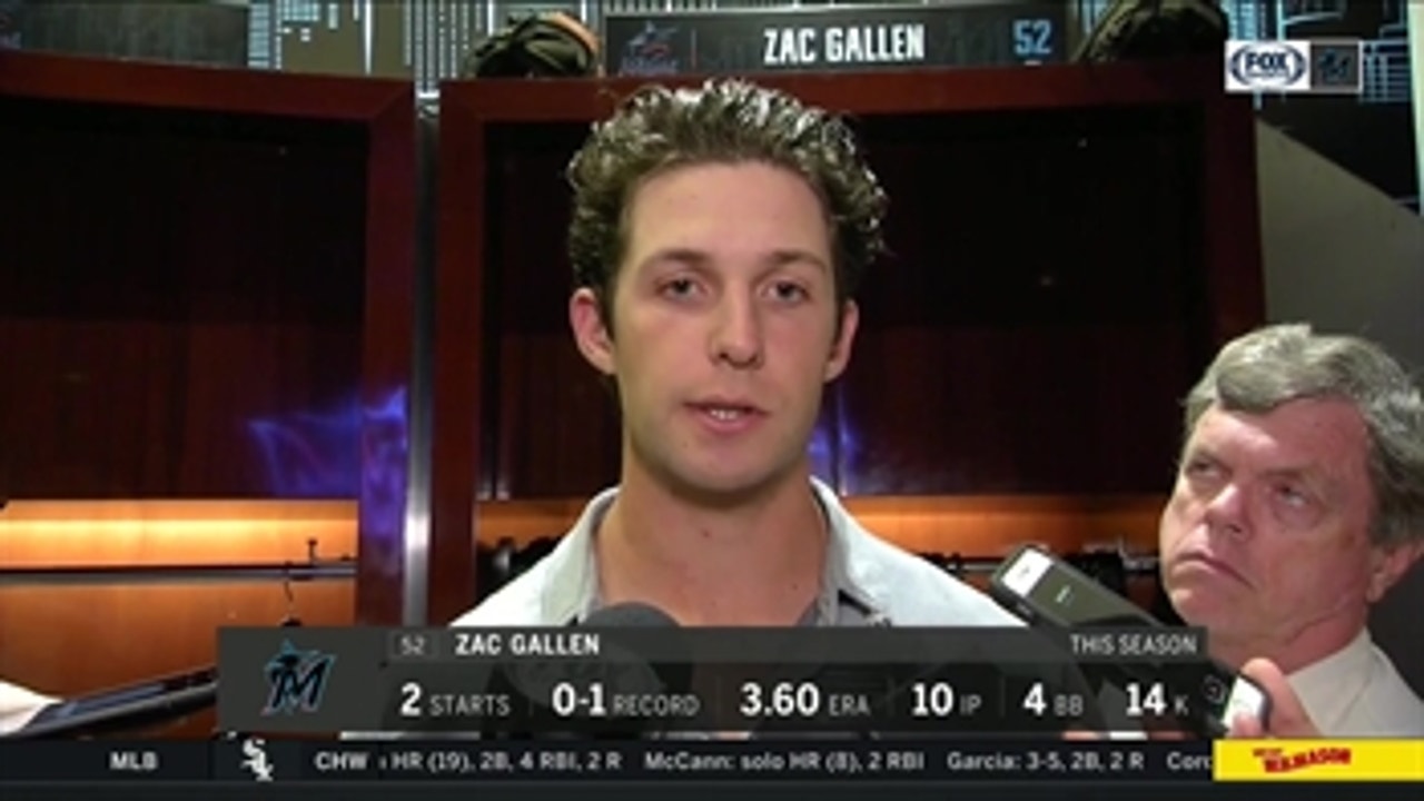 Zac Gallen reflects on 8 strikeout performance