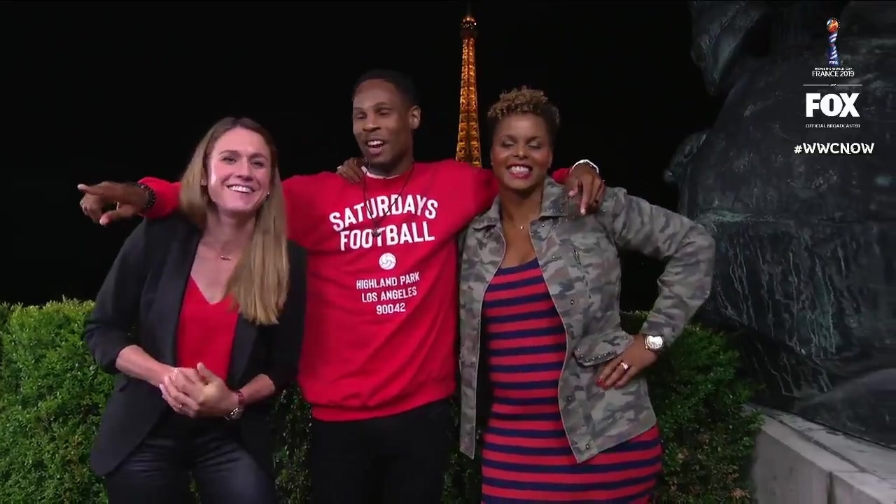 Women's World Cup NOW™: Heather O'Reilly reacts to the United States' win over Sweden