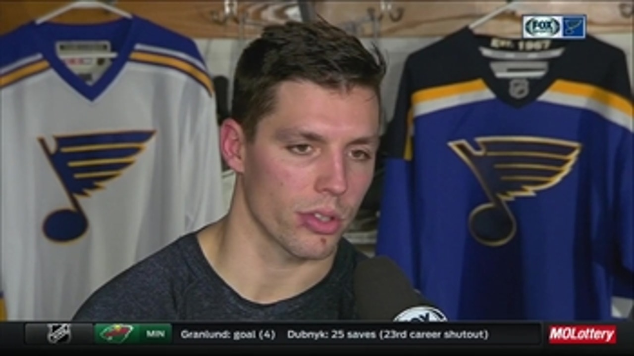 Perron gets a goal but will no doubt need some ice for his mouth