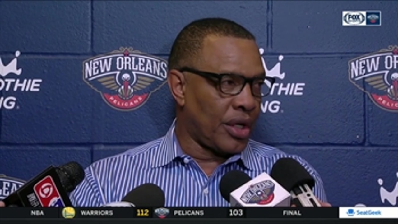 Alvin Gentry on Pelicans loss to Warriors