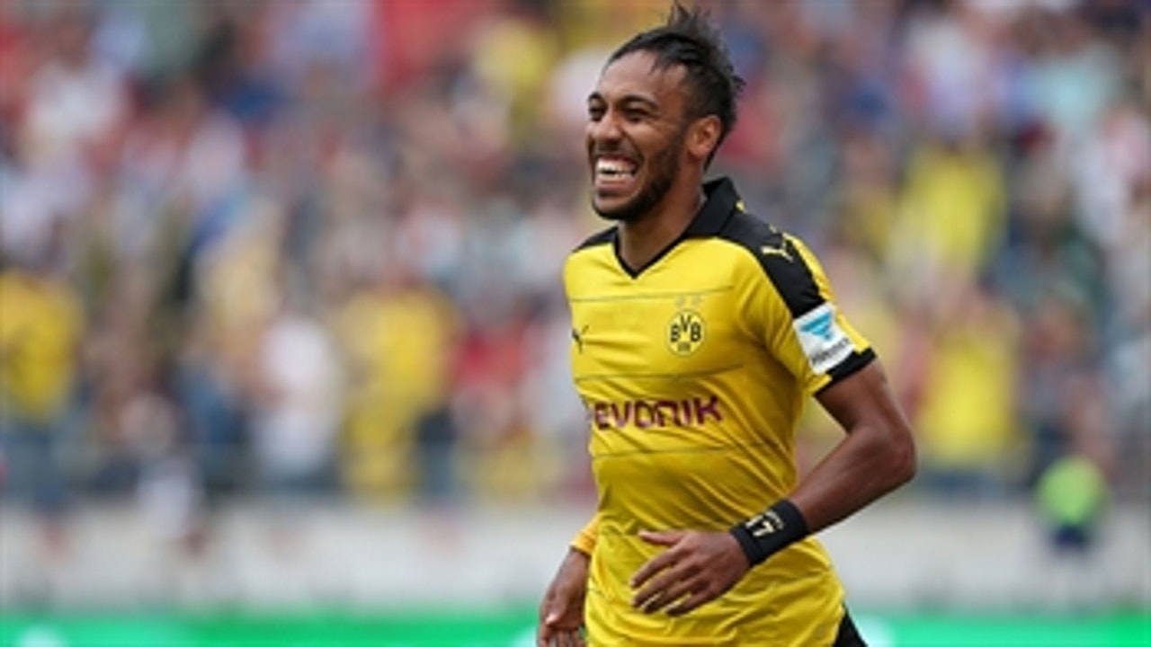 Aubameyang extends Dortmund advantage over Hannover 96- 2015-16 Bundesliga Highlights