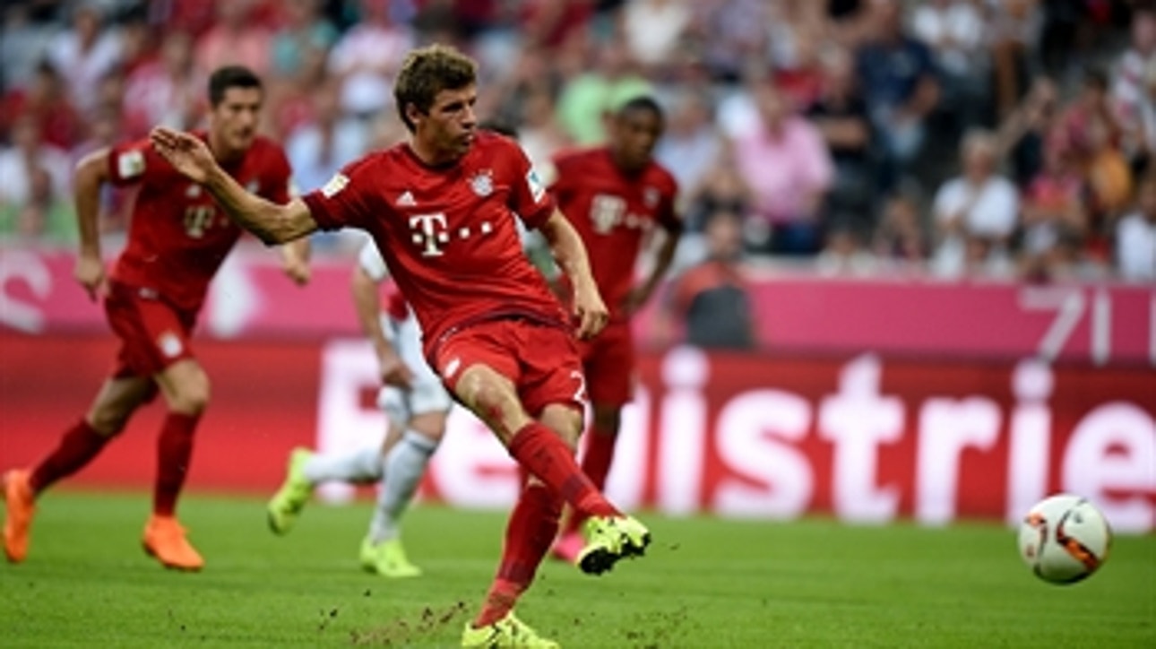 Bayern Munich grab late-winner after controversial penalty awarded - 2015-16 Bundesliga Highlights