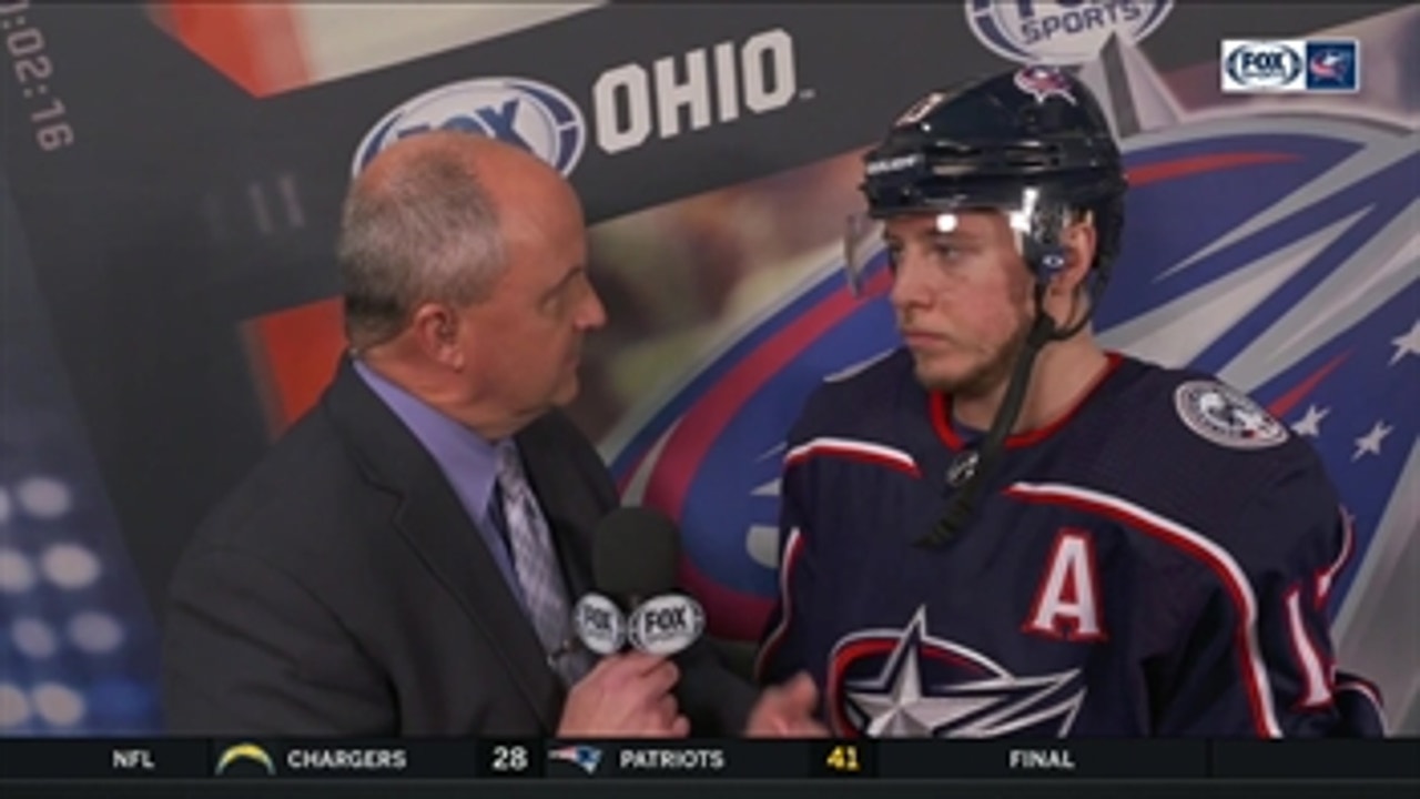 Cam Atkinson and company are focused on "banking" points