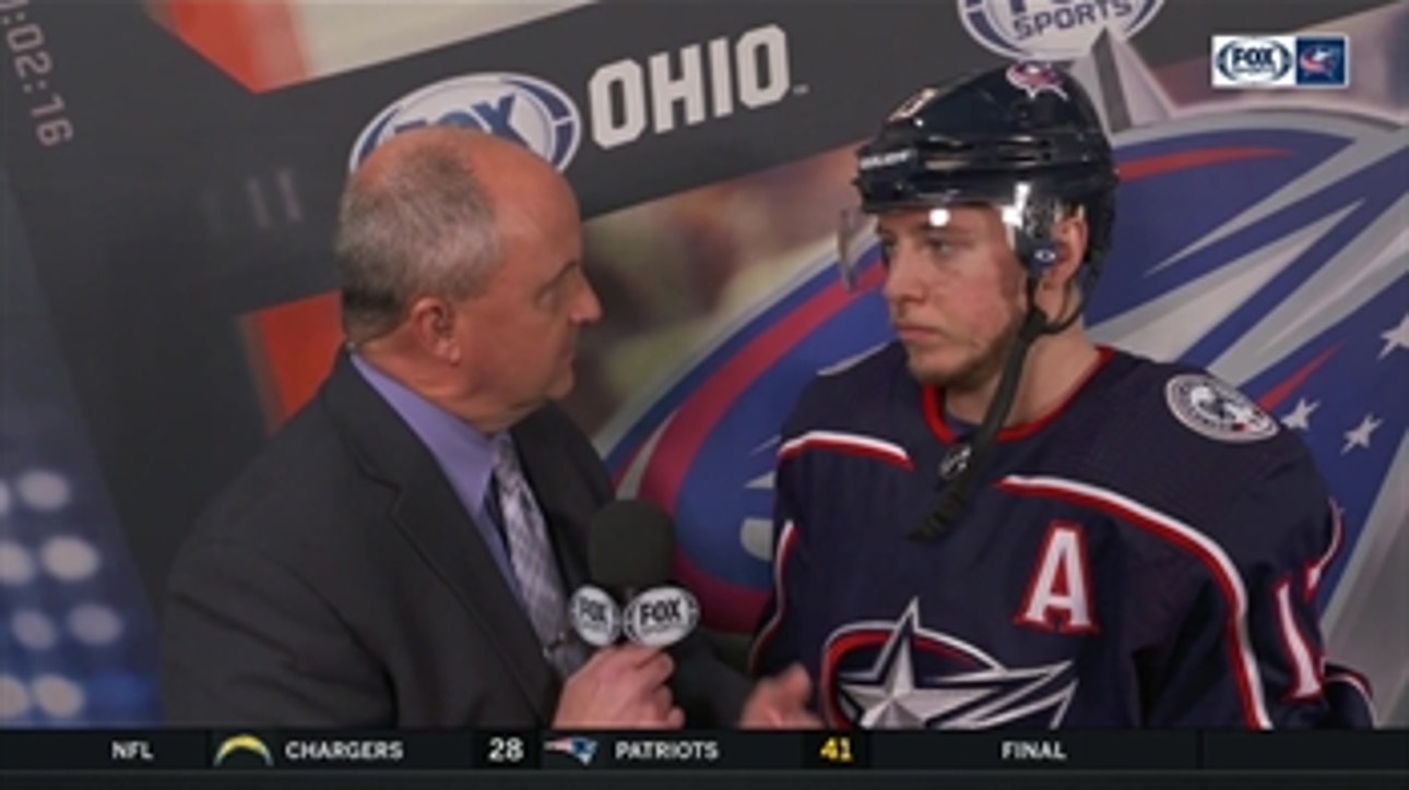 Cam Atkinson and company are focused on "banking" points