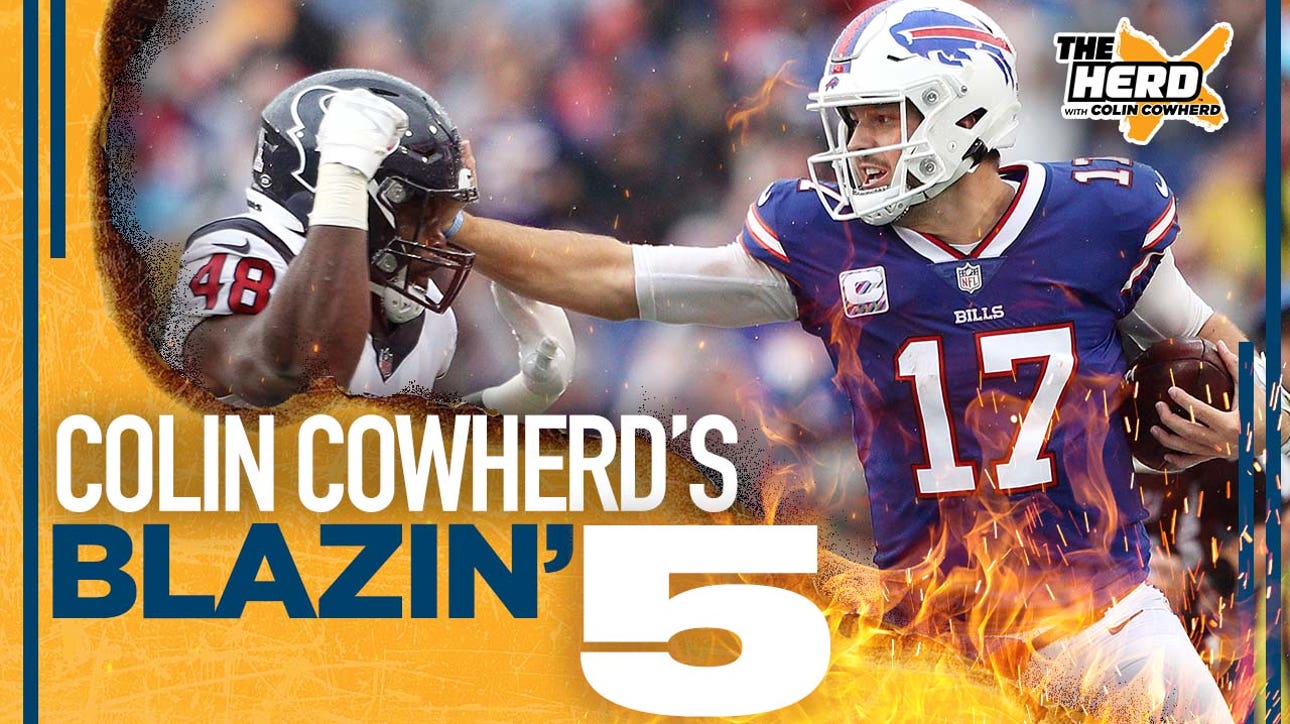 Blazin' 5: Colin Cowherd's picks for Week 5 of the 2021 NFL season | THE HERD