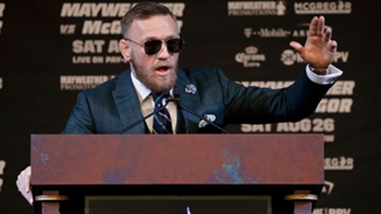 Conor McGregor showed up 45 min late to final May/Mac press conference