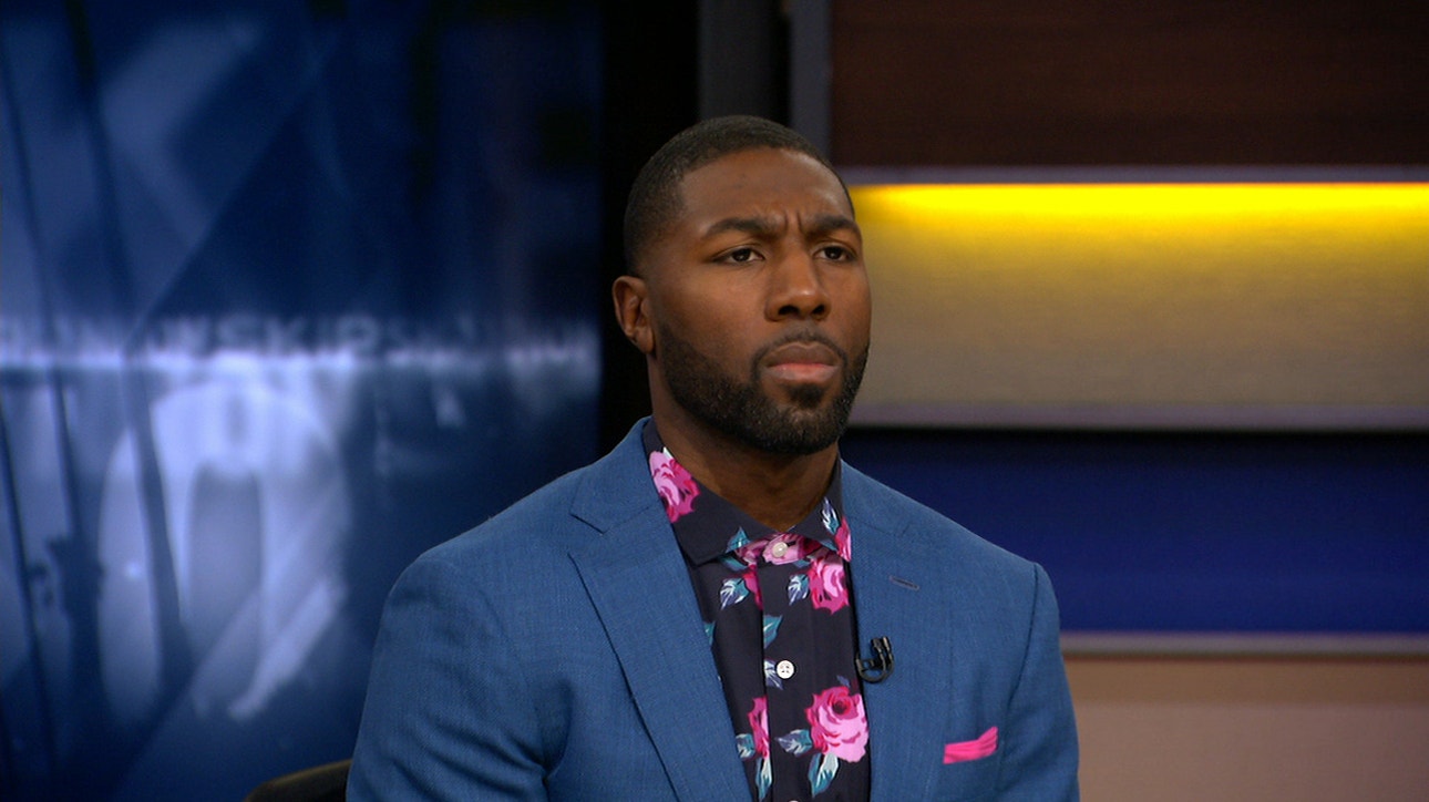 Greg Jennings reacts to Kareem Hunt being signed by the Cleveland Browns ' NFL ' UNDISPUTED