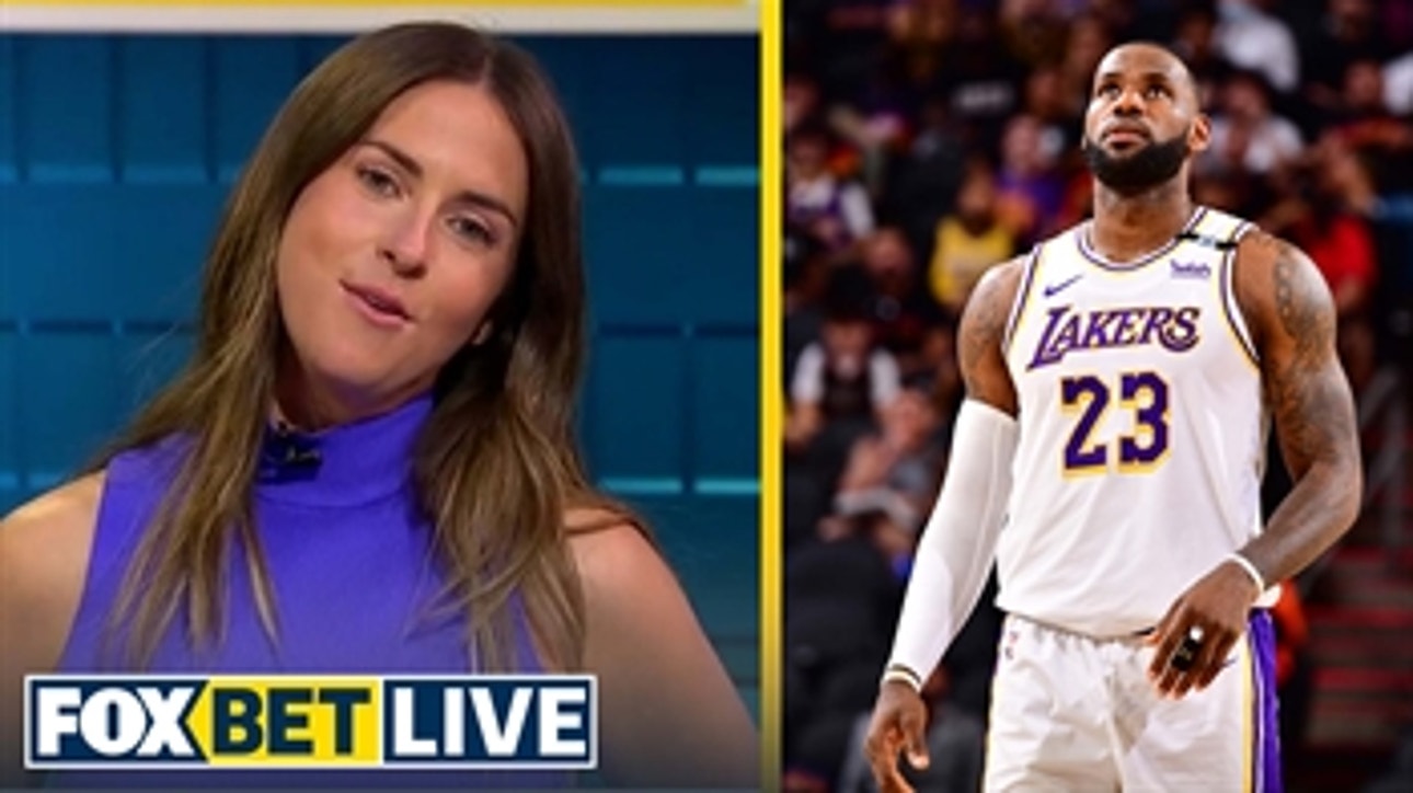 'I'm not betting against LeBron' — Rachel Bonnetta on Lakers being slight underdogs after Game 1 loss to Suns ' FOX BET LIVE