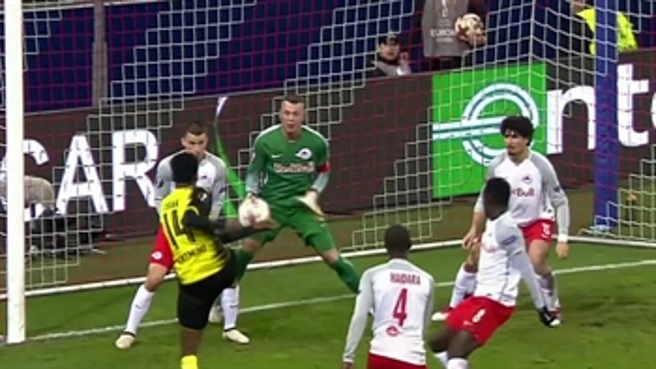 FC Salzburg vs. Dortmund | 2017-18 UEFA Europa League Highlights