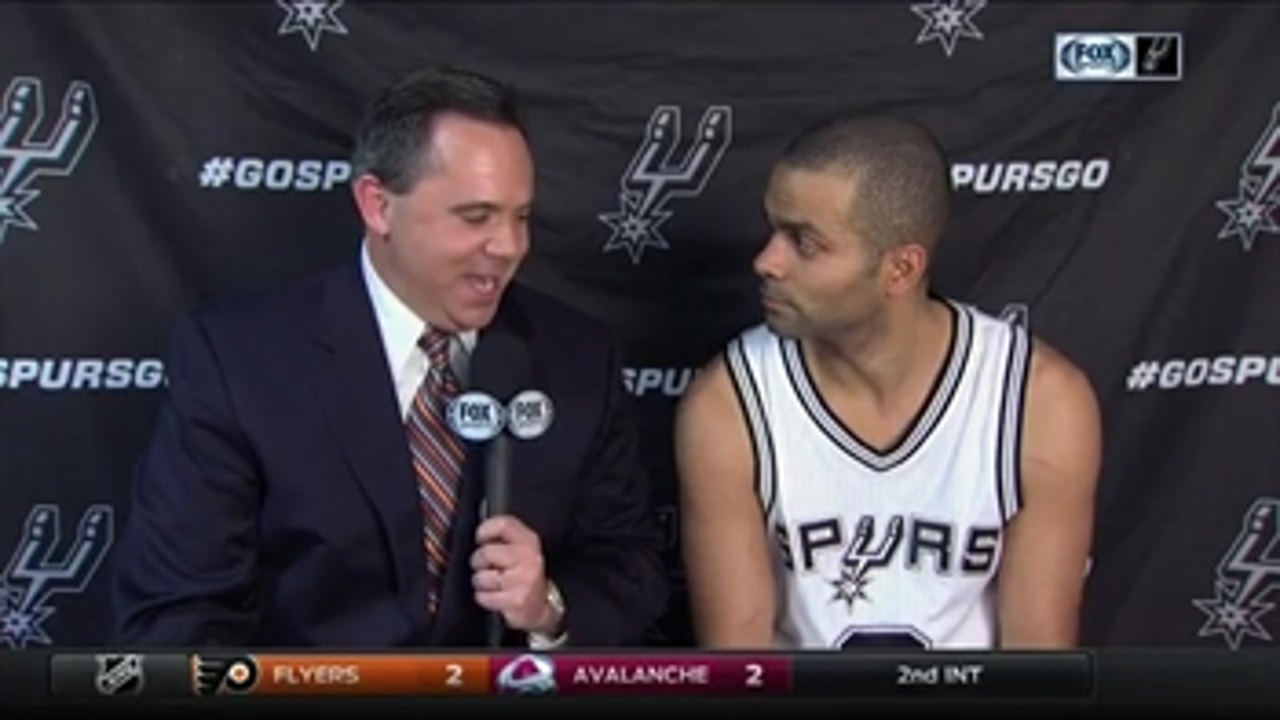 Tony Parker on closing out win over Boston