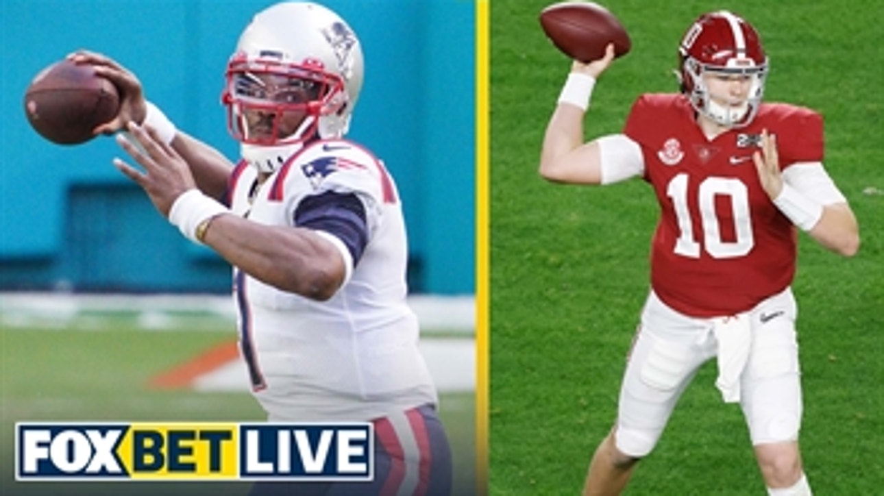 Cousin Sal on Patriots' QBs : 'Mac Jones gets in Week 5 after losing to Tampa Bay'  ' FOX BET LIVE