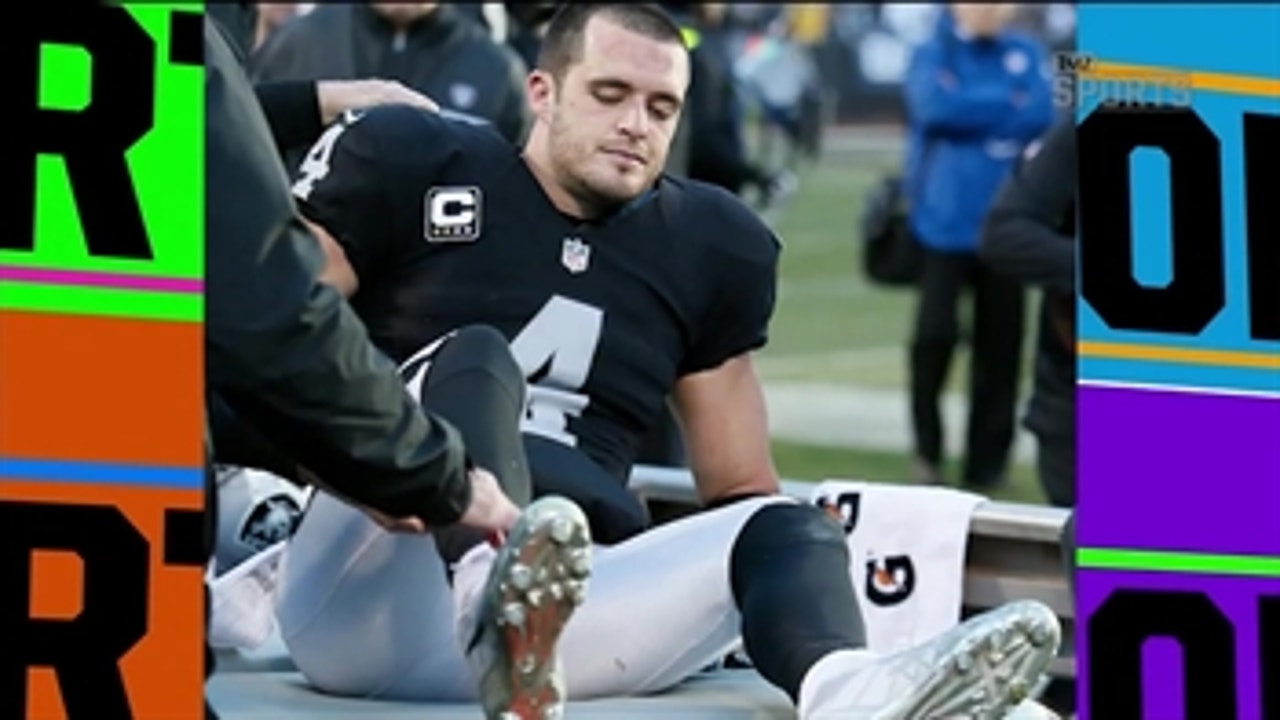 Derek Carr is resting after successful leg surgery | TMZ SPORTS