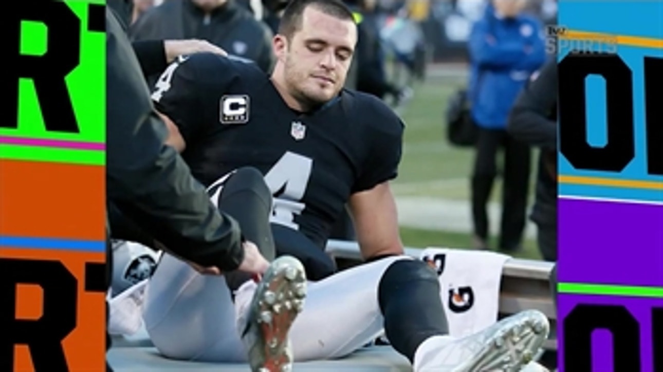Derek Carr is resting after successful leg surgery | TMZ SPORTS