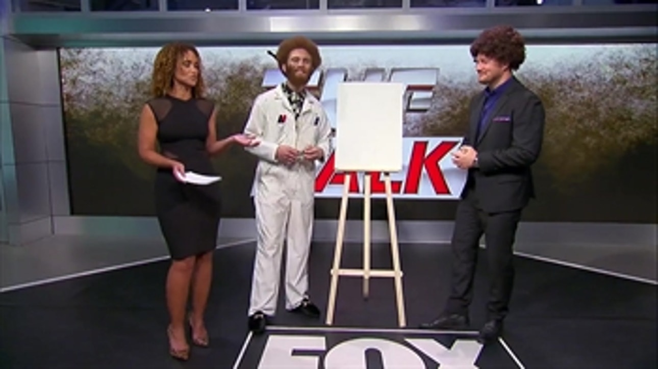 Luis 'Violent Bob Ross' Pena gets artsy ' TUF Talk