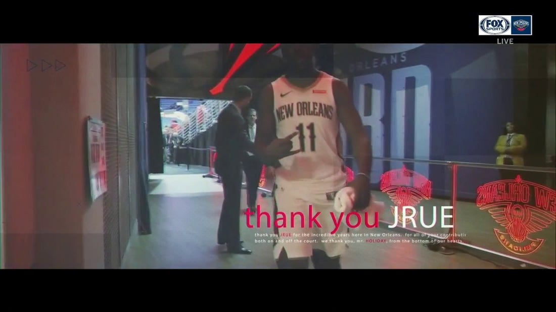 Jrue Holiday Tribute Video ' Pelicans Live