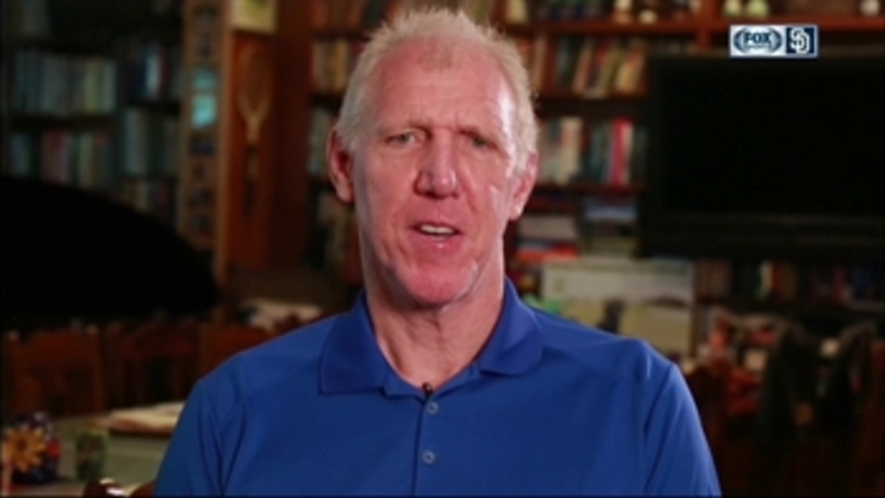 Bill Walton thanks Dick Enberg on his inspiring career as a sports broadcaster