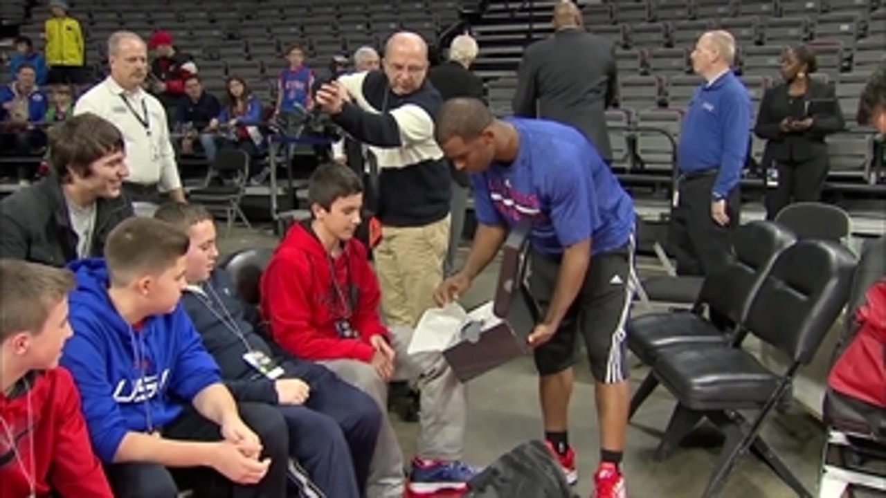 Chris Paul helps Jack Gallagher honor his late mother in heart-warming fashion