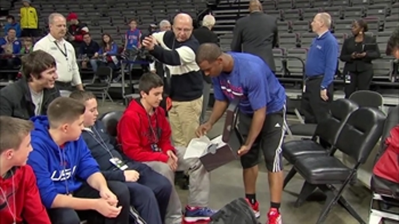 Chris Paul helps Jack Gallagher honor his late mother in heart-warming fashion