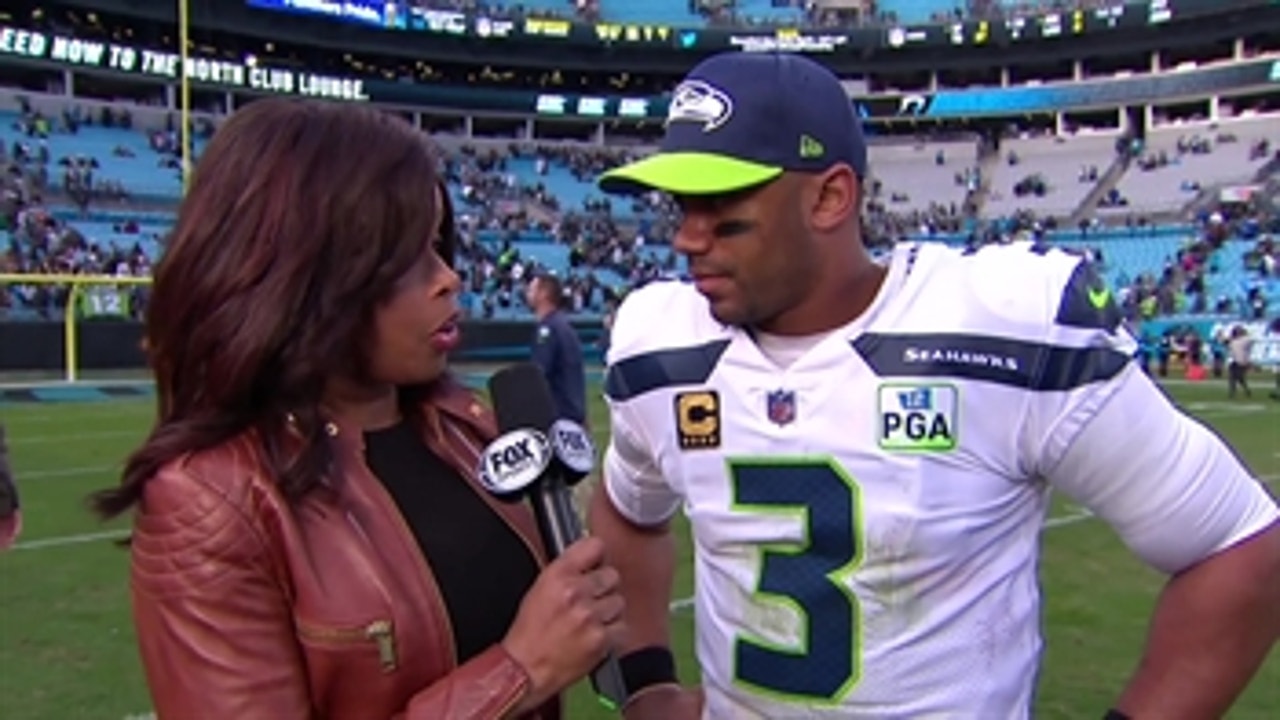 'You can't replace hard work': Russell Wilson has praise for his entire team after the Seahawks defeated the Panthers