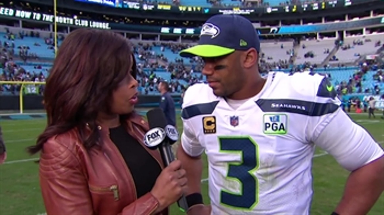 'You can't replace hard work': Russell Wilson has praise for his entire team after the Seahawks defeated the Panthers