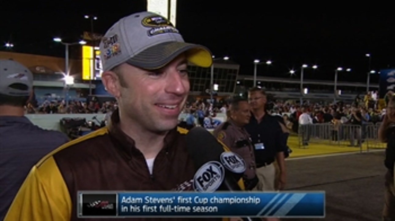 NASCAR Victory Lane: Adam Stevens - Homestead 2015