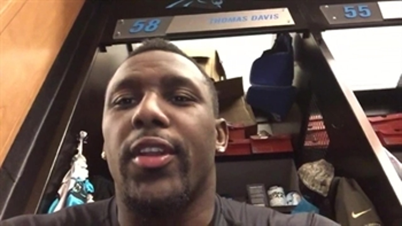 Inside the Panthers locker room with Thomas Davis before the Packers Game - PROcast