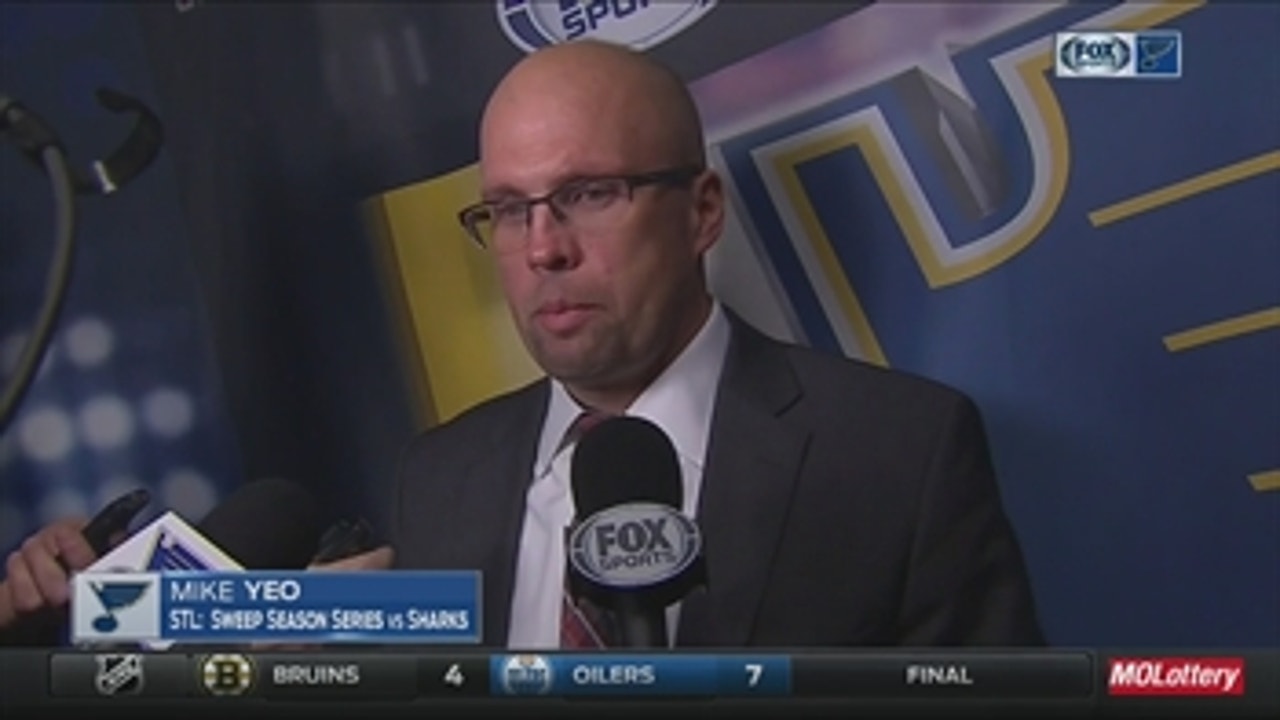 Yeo: The Blues 'competed at a real high level' from the start