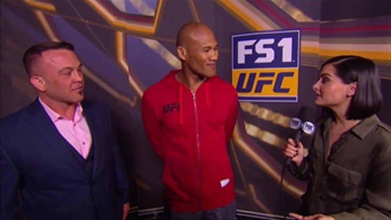 Jacare Souza talks Megan Olivi | WEIGH-IN | UFC Fight Night