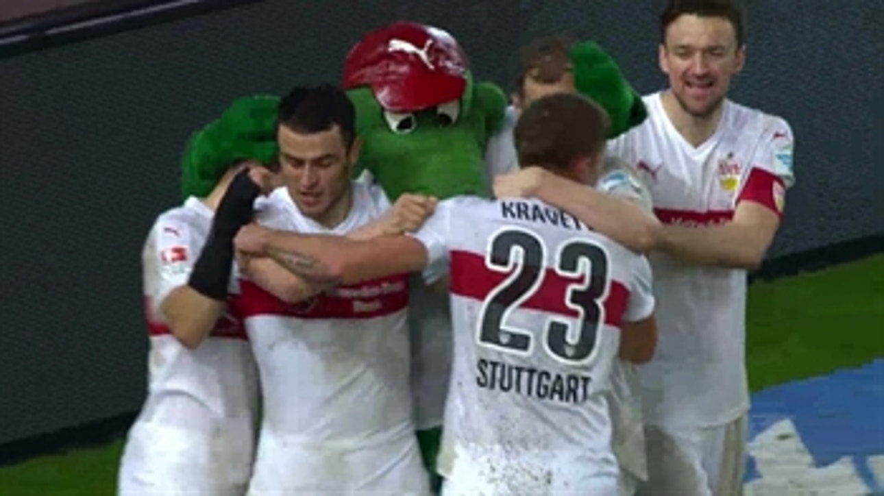 Kravets heads in game-winning goal for Stuttgart ' 2015-16 Bundesliga Highlights