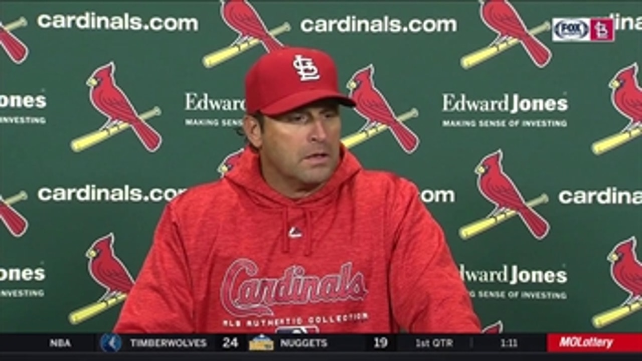 Matheny on Waino's start: 'Curveball was good. ... Fastball command wasn't there'