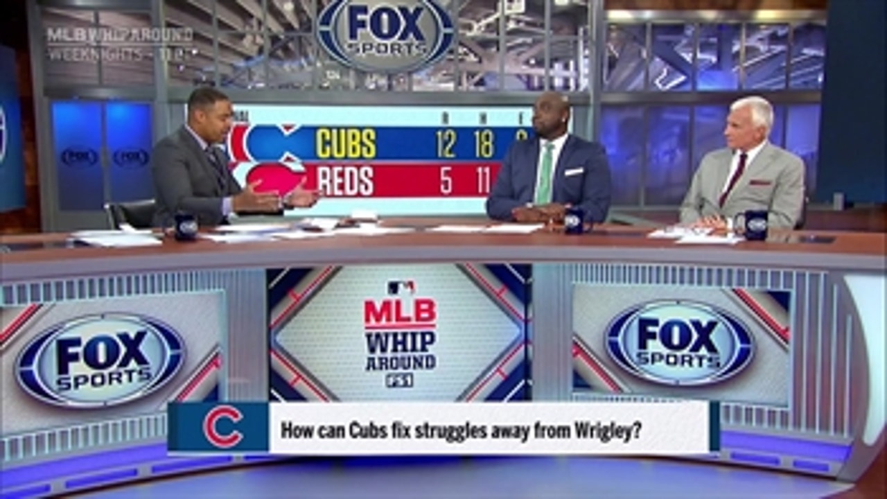 Why have Cubs been so dominant at home and so bad on the road? ' MLB WHIPAROUND