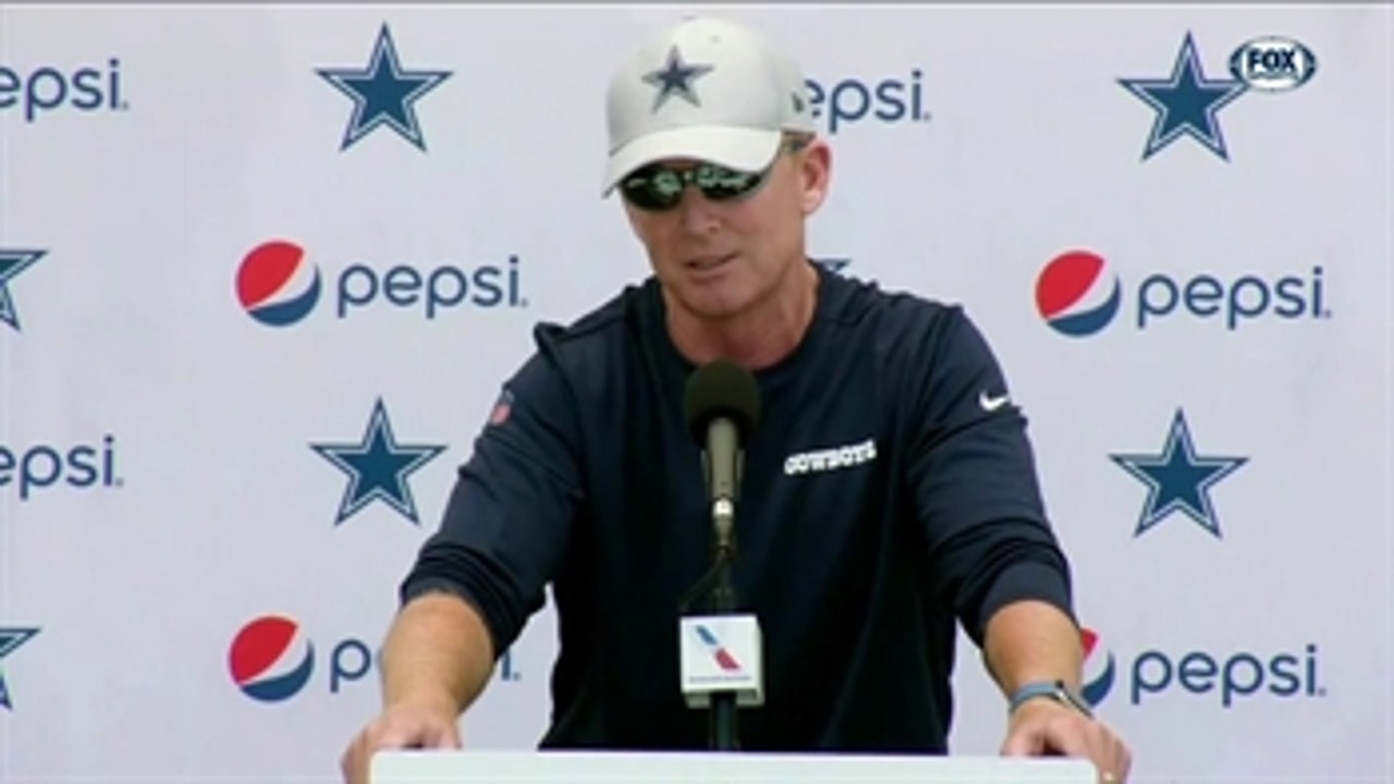 Jason Garrett Questions he has for the Officials ' Inside Cowboys Training Camp