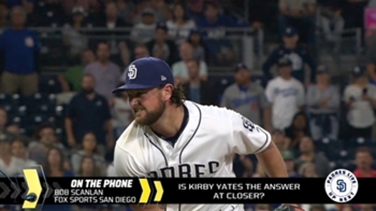 Bob Scanlan on Kirby Yates and  the difference between relievers and closers