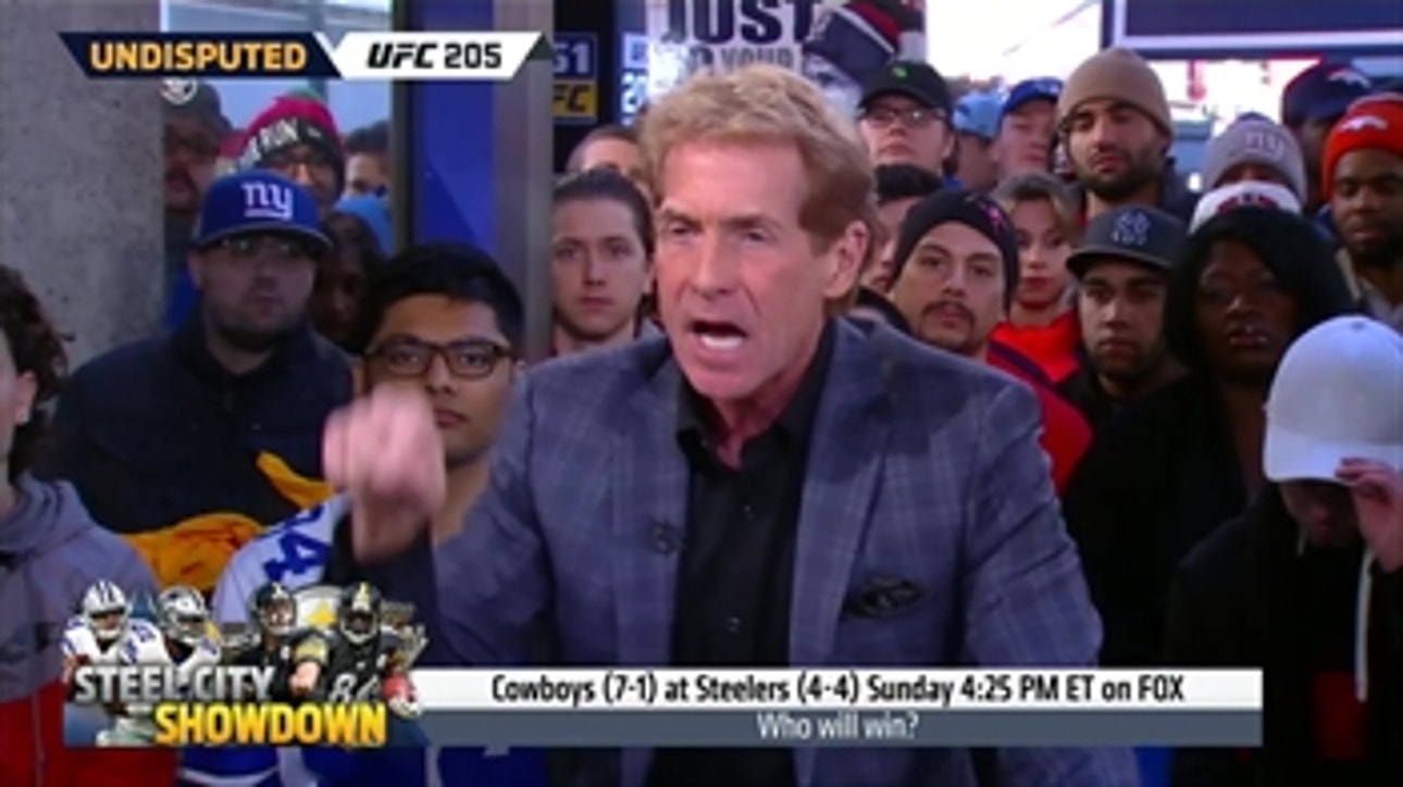 Skip Bayless argues Dak Prescott will beat the Pittsburgh Steelers ' UNDISPUTED