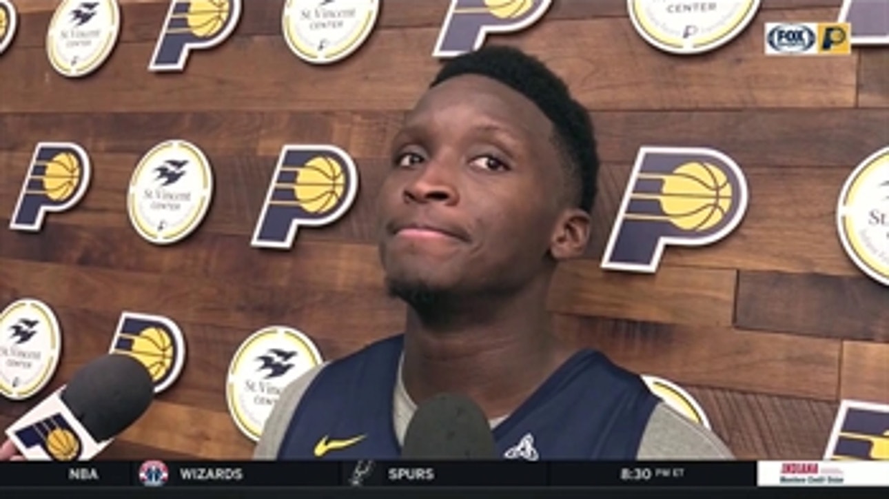 Oladipo on rehab: 'As bad as I want to play, I still got to be smart about it'