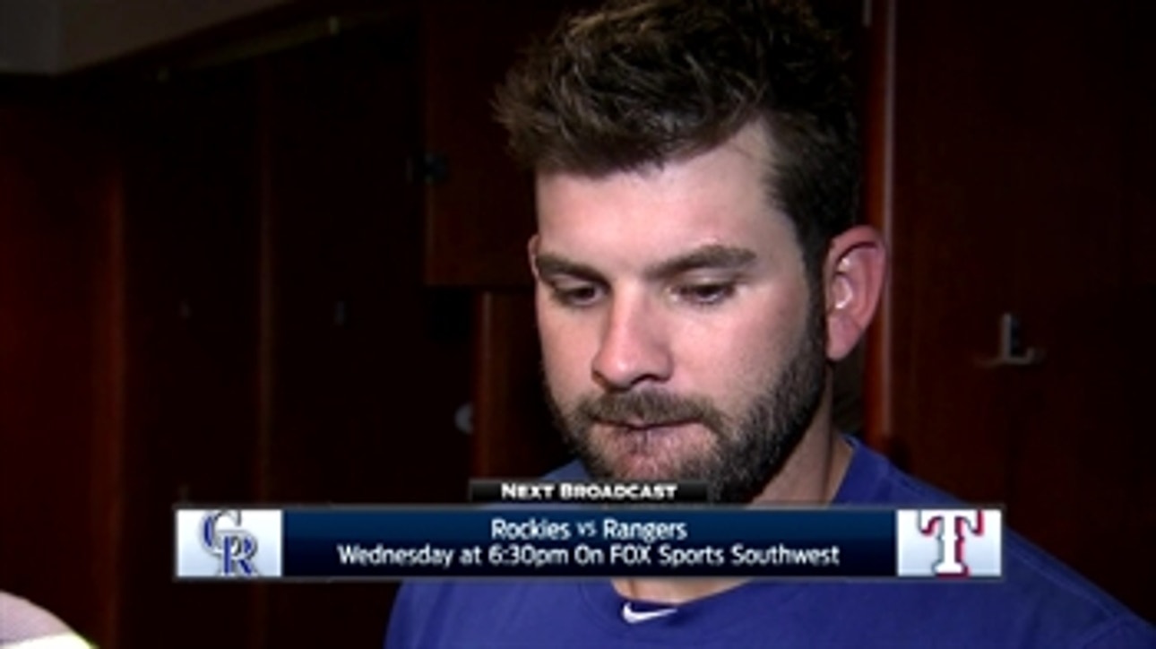 Mitch Moreland: 'We continue to play hard until the final out'