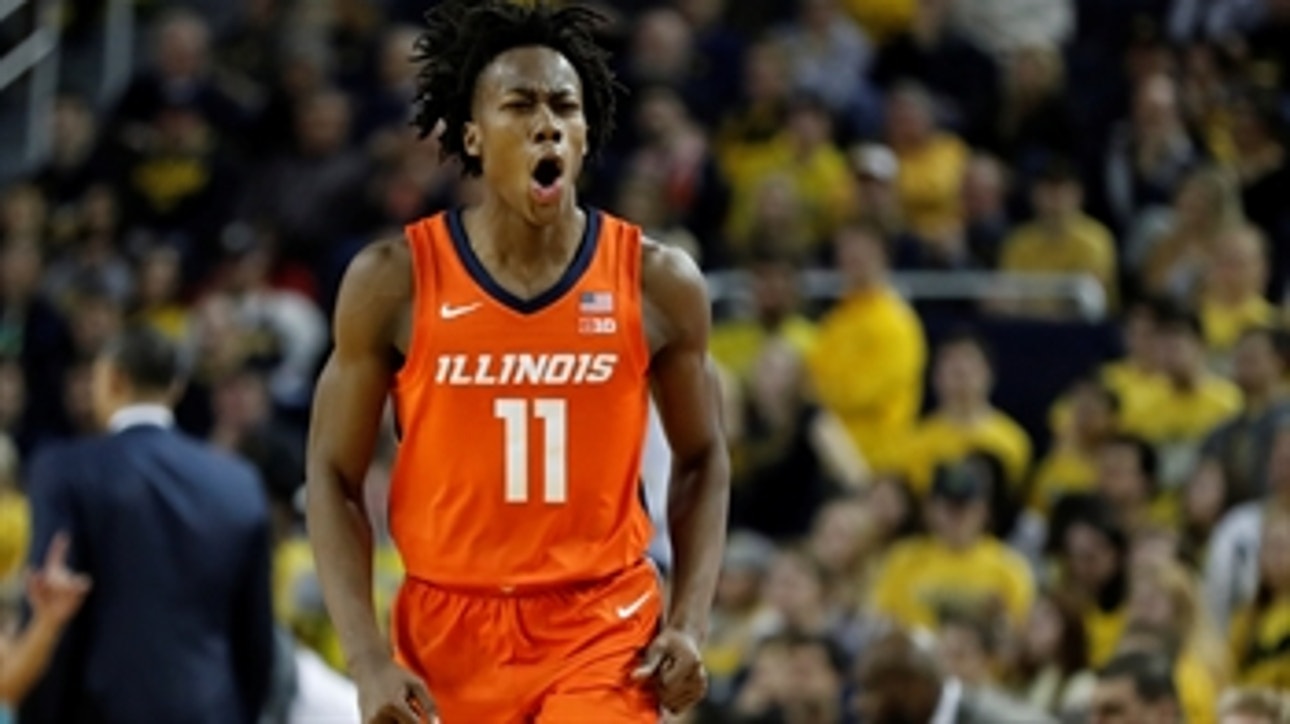 Ayo Dosunmu's career day lifts Illinois past Michigan in closing seconds